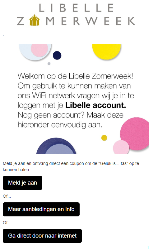 sWiFi Libelle zomer week